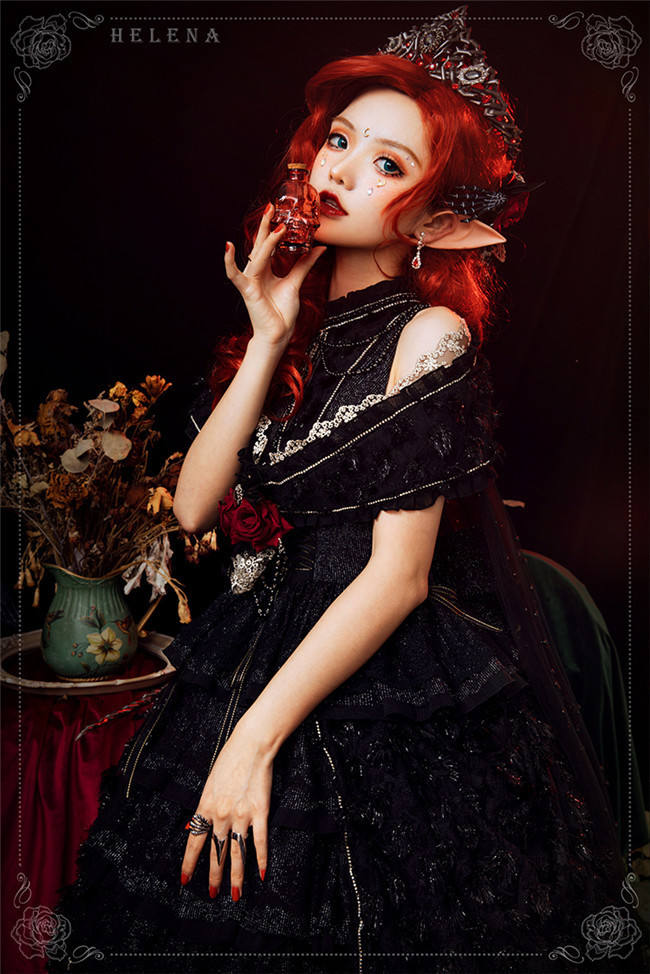 YUPBRO Lolita ~Helena~ Luxury Lolita JSK Bridal Design