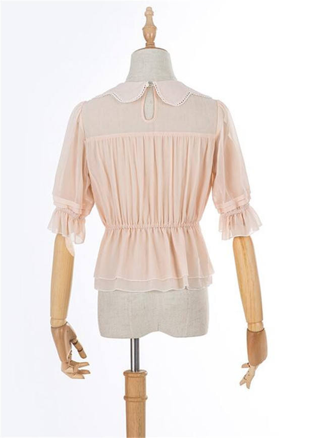 Sweet Petal Collar Lolita Blouse