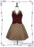 Top Student in Detective Academy~ College Style Lolita Vest + Skirt Set -Special Price