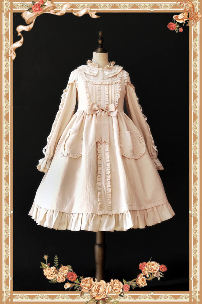 Jenny Cookies~ Pure Cotton Babydoll Style Lolita JSK Dress