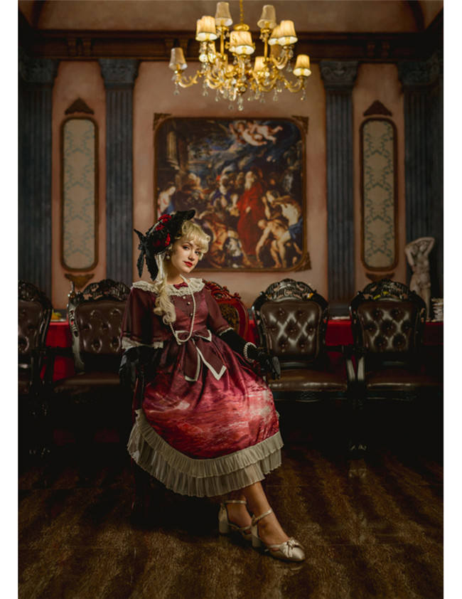 Dawn&Dusk~ Vingtage Lolita OP -Pre-order  Closed