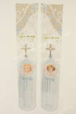 Japanese Church Angel Cross Prints Lolita High Socks - IN STOCK