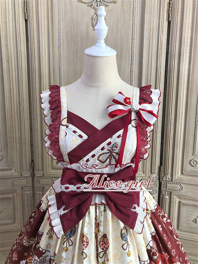Alice Girl ~Lucky Cat~ Kimono Style Lolita JSK
