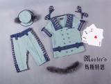 Cheshire Cat~ Quji Lolita Fullset [--Blouse + Mid-length Pants + Hat--]  -Pre-order Closed