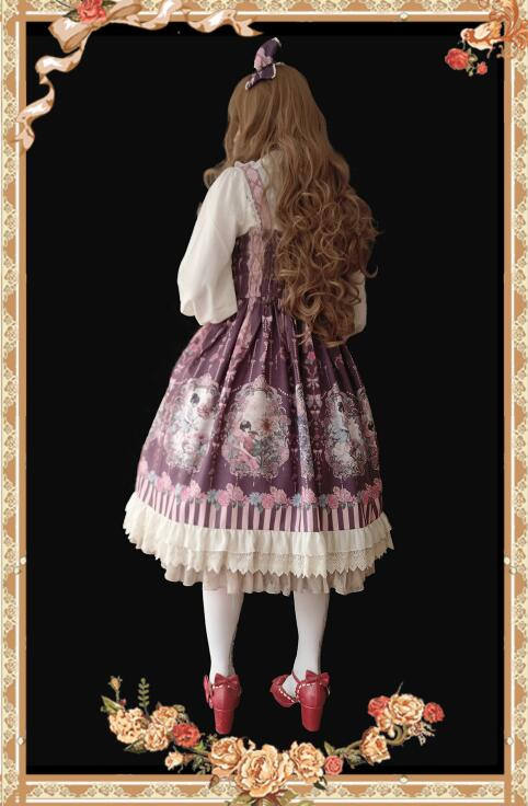 Flower Fairy~ Sweet Lolita JSK + Headbow - In Stock
