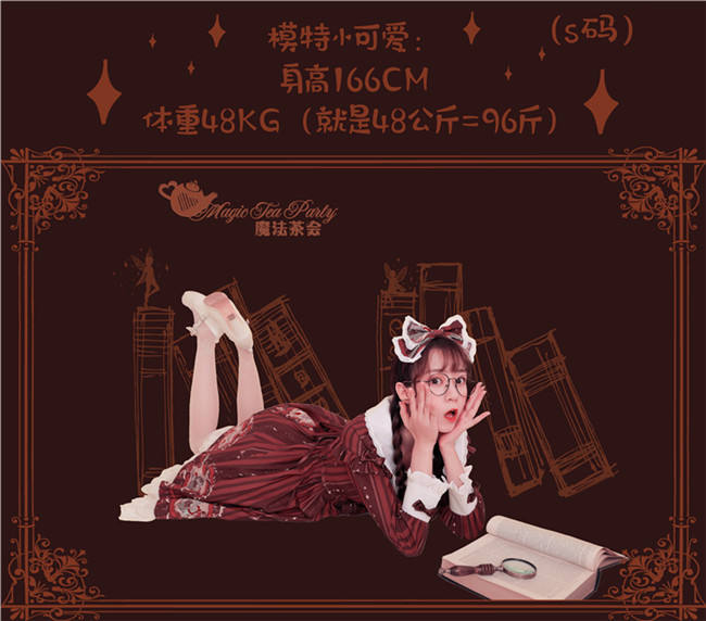 Book Before Sleeping~ Classic Lolita Printed OP