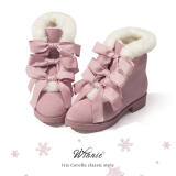 Iris Corolla Lolita ~Winnie Winter Lolita Shoes -Pre-order Closed
