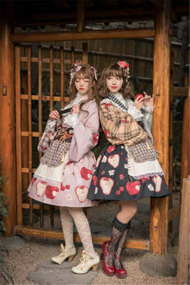 Grove Deer~ Chinese Pear Crabapple Series Lolita Dress -Pre-order Closed