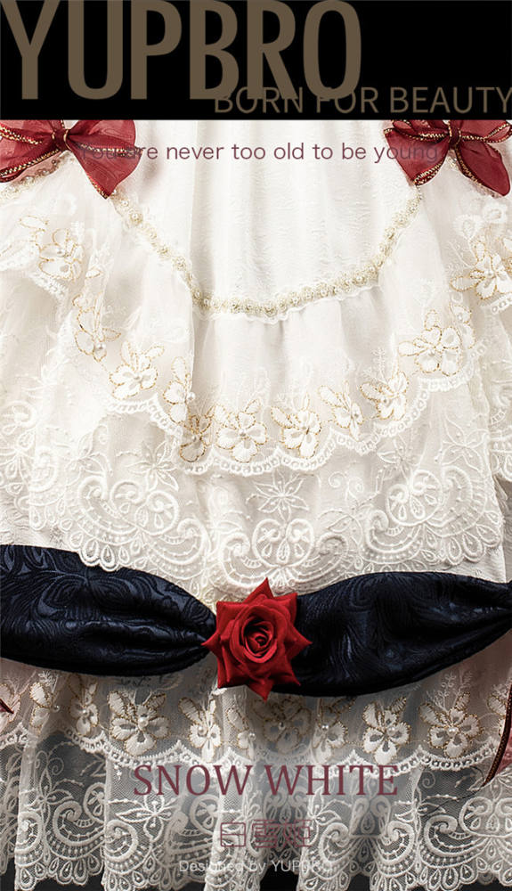 YUPBRO Lolita ~Snow White Lolita OP -Ready MADE