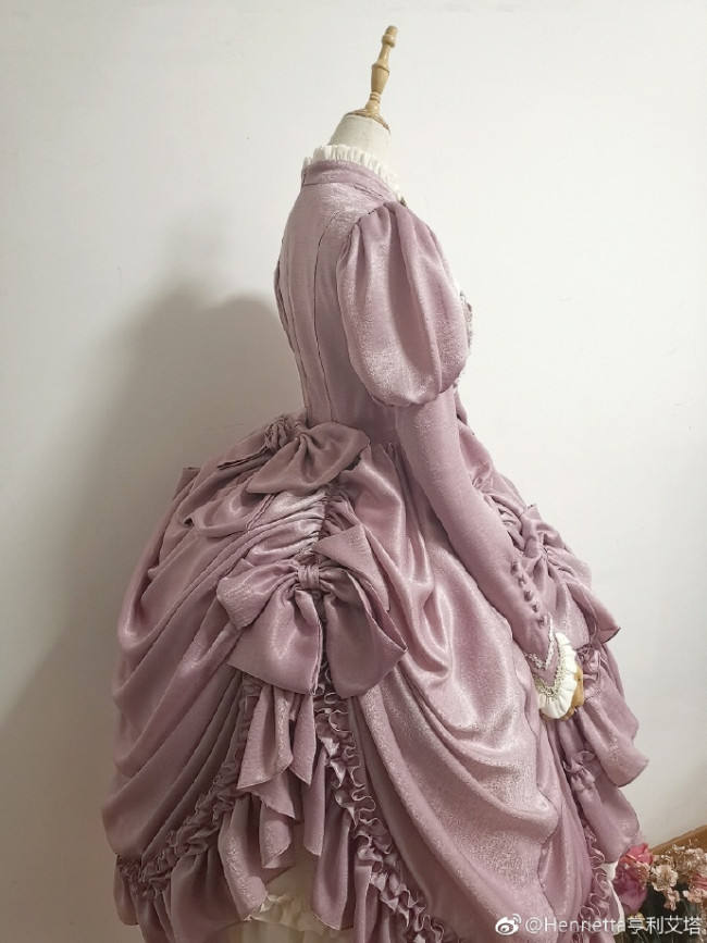 Henrietta Vintage Court OP 3 Lengths -Ready Made