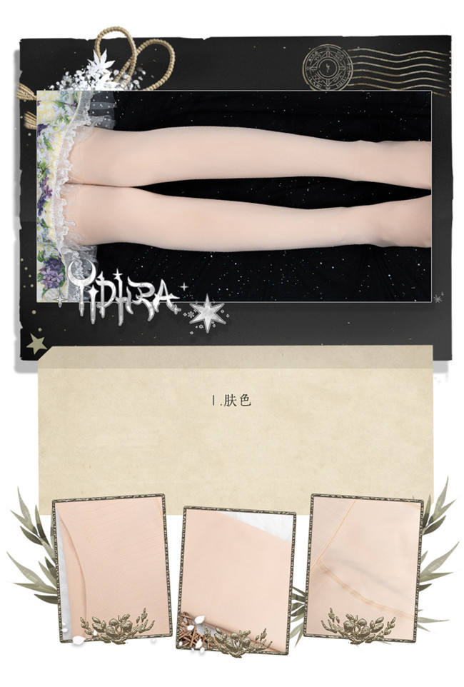 Yidhra Lolita ~Party Rose Unicolor Tights