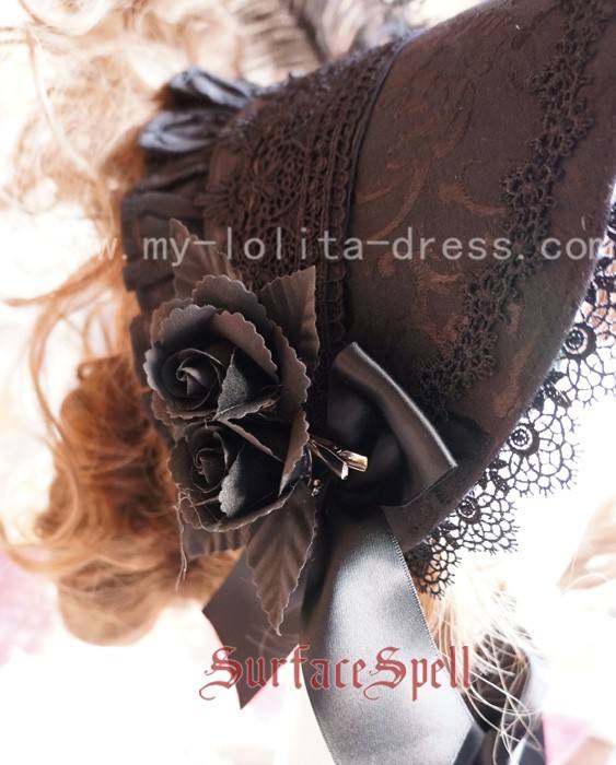 Surface Spell Gothic Solid Obscure Half Bonnet