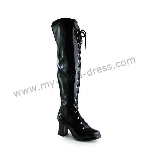 Classic High Shaft Above Knee Lolita Boots