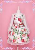 Diamond Honey - Apple Tradescantia Sillamontana- Lolita Printed JSK Dress -out