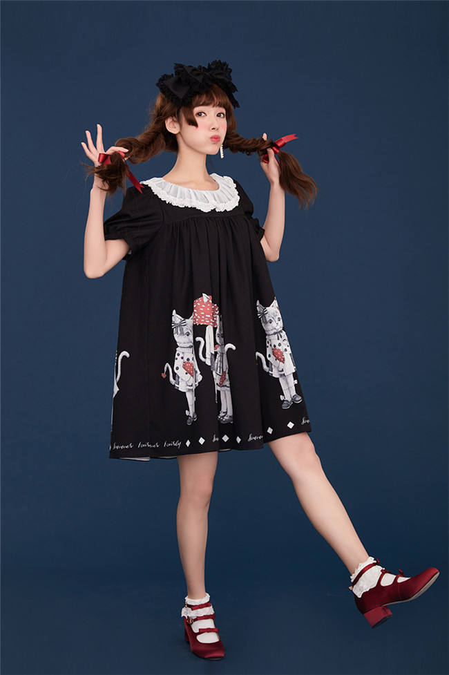 The Cat Mushroom~ 2018 Summer Lolita OP 2 Versions -out