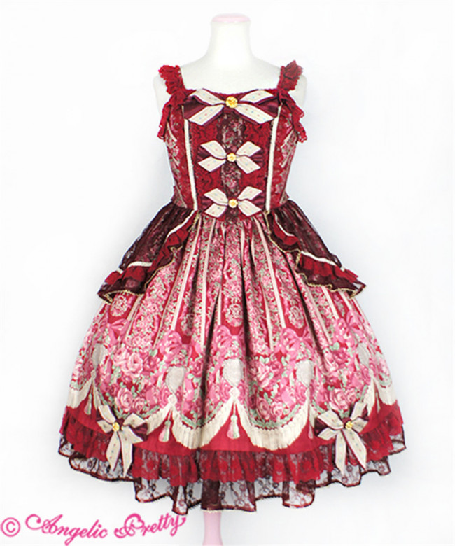 Angelic Pretty Replica~ Rose Princess~ Lolita JSK and OP$56.99