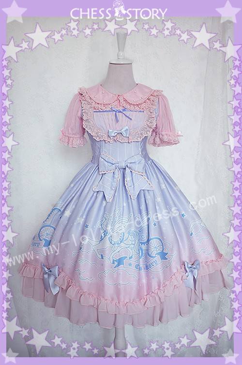 Chess Story ~Dreamy Starry Night~ Lolita Jumper Dress