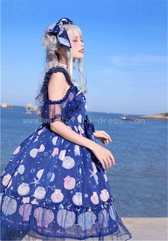 Pinky Winky~Shell Theme Sweet Lolita JSK -Pre-order Closed