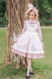 Rose Garden~ Vintage Embrodery Surface Layer Dress Both-sides Wear Ways