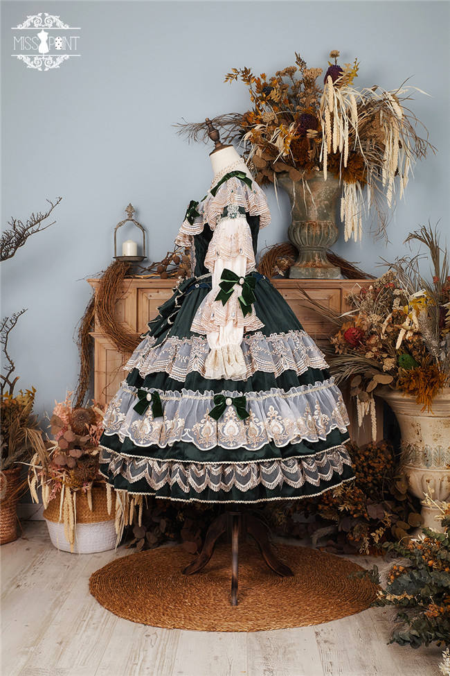 Miss Point ~Masked Ball Luxury Details Lolita OP Fullset