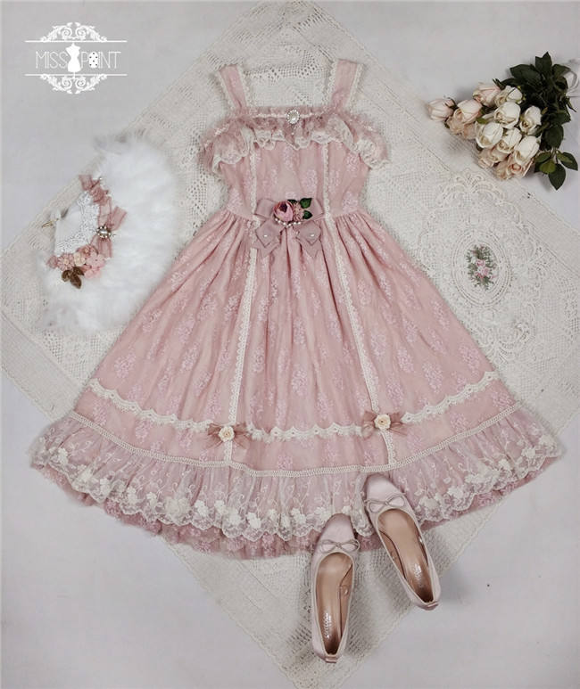 Dawn Maiden~ Vintage Classic Lolita JSK Ready Made