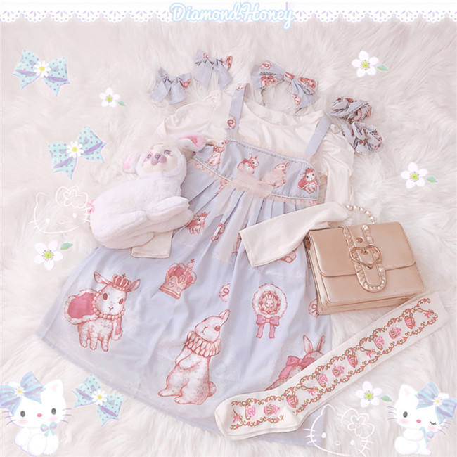 Cute Rabbits~ 2018 New Arrival Sweet Lolita Jumper-OUT