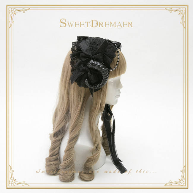 Cutie Creator -Evil Bridal~ Lolita Headband + Veil Set