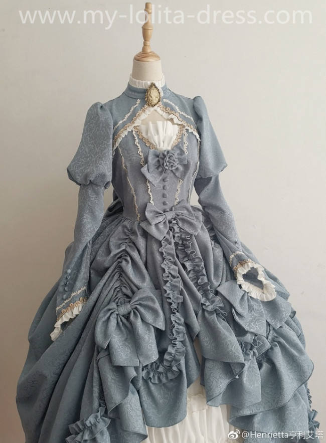 Henrietta Vintage Court OP 3 Lengths -Ready Made