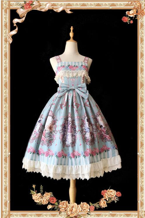 Flower Fairy~ Sweet Lolita JSK + Headbow - In Stock