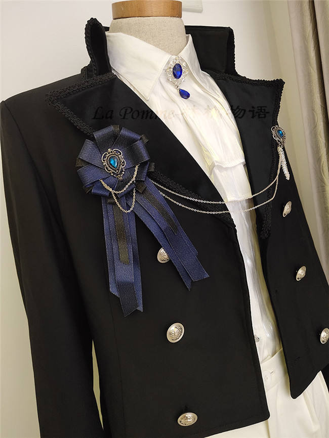 La Pomme Double-breasted Ouji Coat Pants -Custom Tailor Available