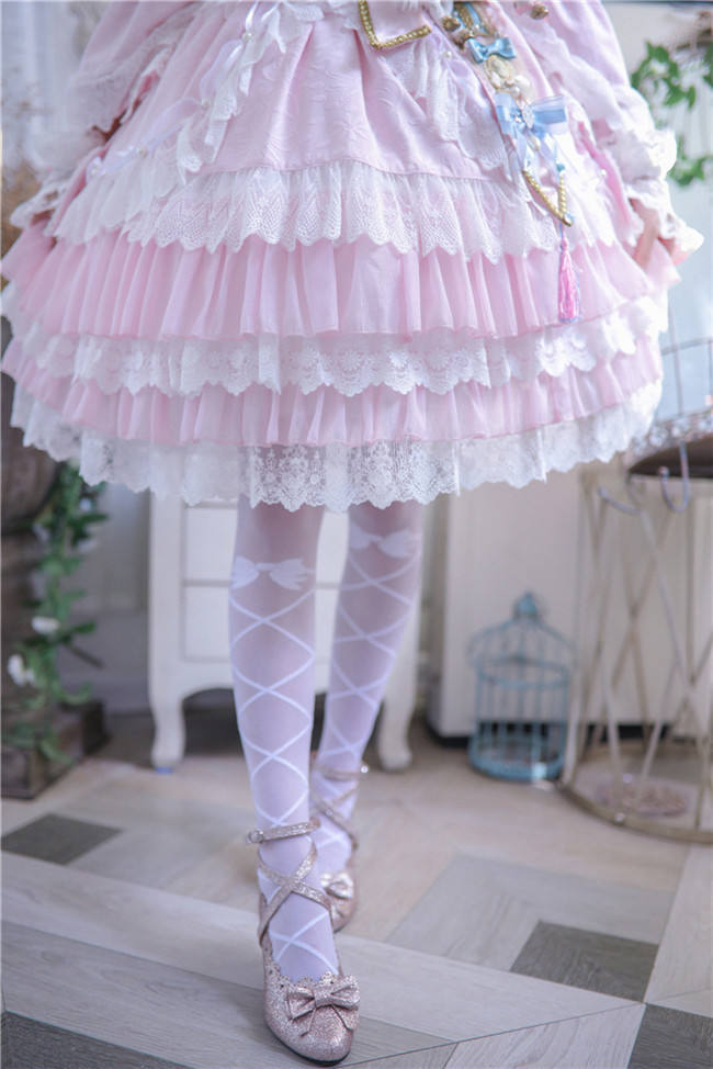 Lost Sister- Sweet Bows Lolita Heels Shoes - 3 Ways Wear