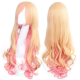 Ciel Queen Sweet Yellow Pink Lolita Curls Wig