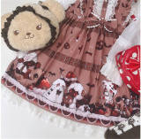 Vintage Doll Chocolate Lolita Jumper -out