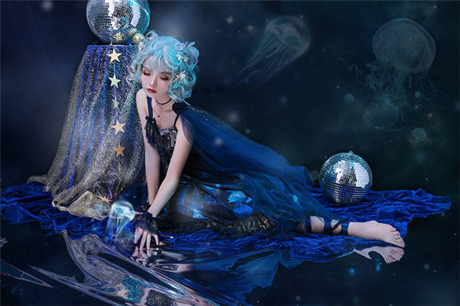 Star and Moon Floating Lights Series Fullset 2 Versions -Ready Made
