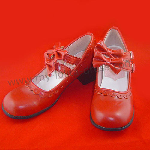 Sweet Double Bows Lolita Shoes