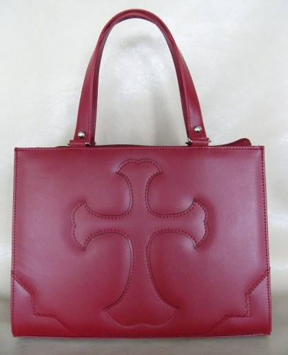 Loris Rose Cross Pleather Handbag -In Stock