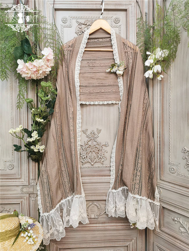 Miss Point ~ Salley Garden 2.0 Embroidery Vintage High Waist Lolita Skirt