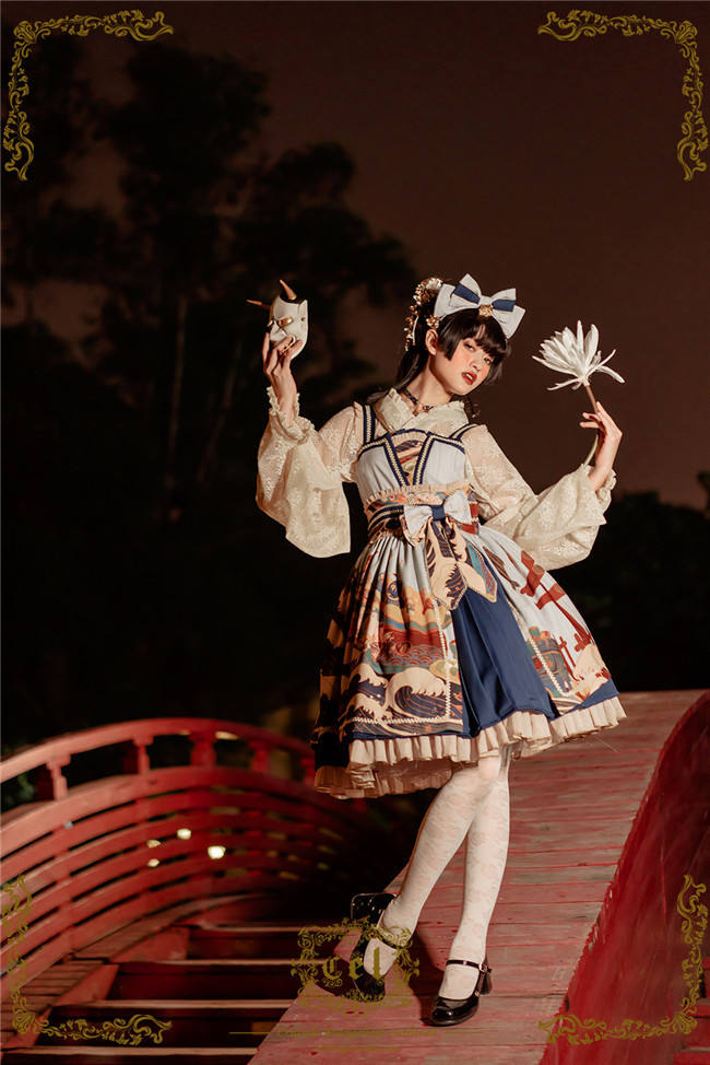 CEL Lolita ~Kaiseki Island Lolita JSK Normal Waist -Ready Made