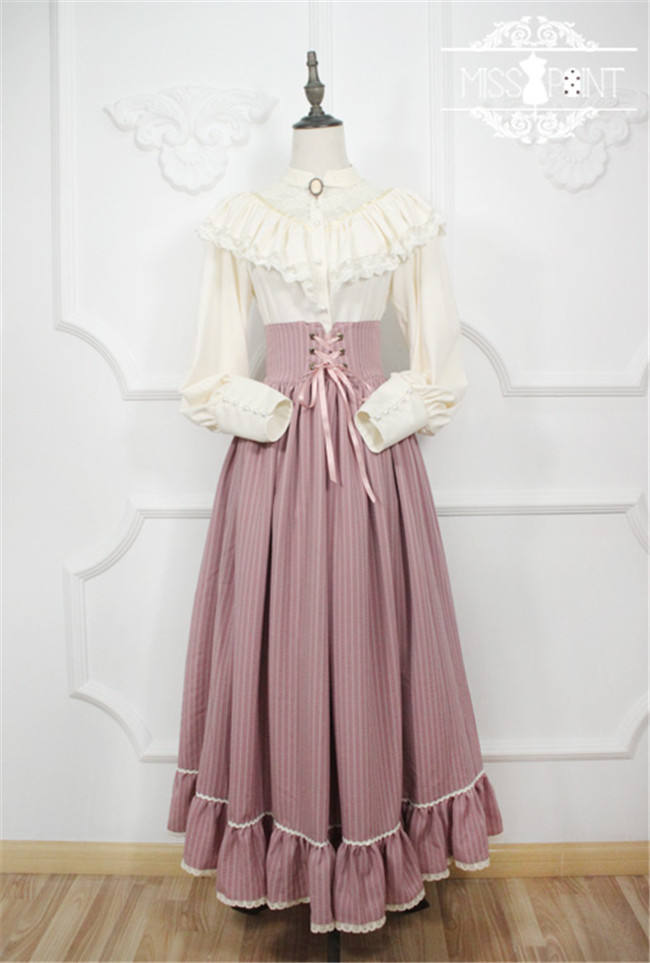 Alpine Maiden~ Vintage Lolita High Waist Skirt -Pre-order