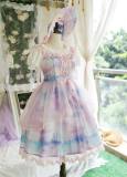 Angelcat Lolita ~Ship at Starry Night ~ Lolita Skirt  - 4 Colors Available  - out