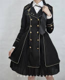 Your Highness ~The Oath Of The Judge~ Dark Knight Military Lolita Fullset -Pre-order