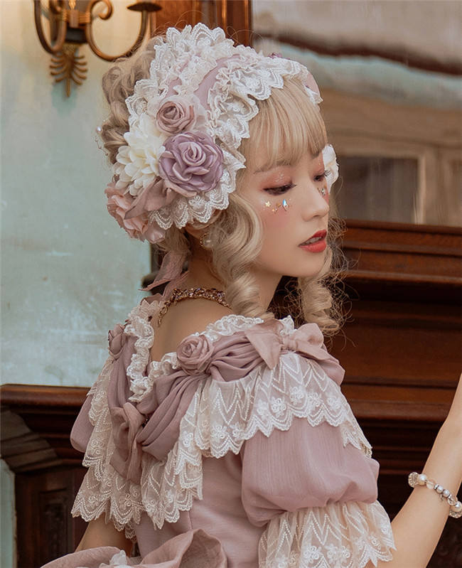 Henrietta ~Rose Queen Flowers Luxury Lolita OP