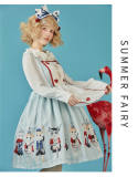 Salted Fish War~ Sweet Cats Printed Lolita Jumper -Pre-order Closed