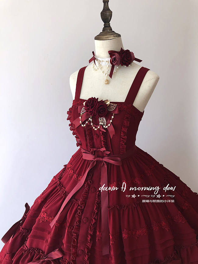 Rose Maiden~ Elegant Classic Lolita Series -Ready Made