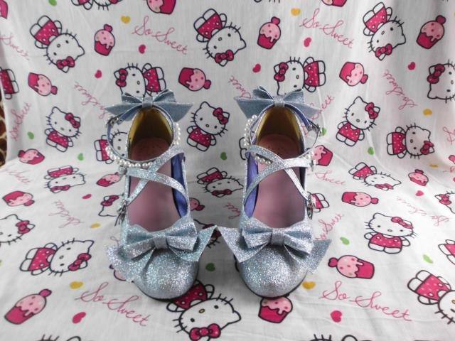 Antaina Tea Party Glitter Lolita Shoes
