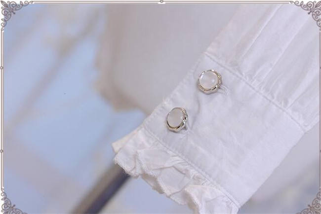 Magic Music School~ Bass Embroidery Lolita Blouse