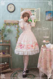 Avenue Denfer ~~Tea Time in Bordeaux~ Lolita OP Dress - Preorder Closed