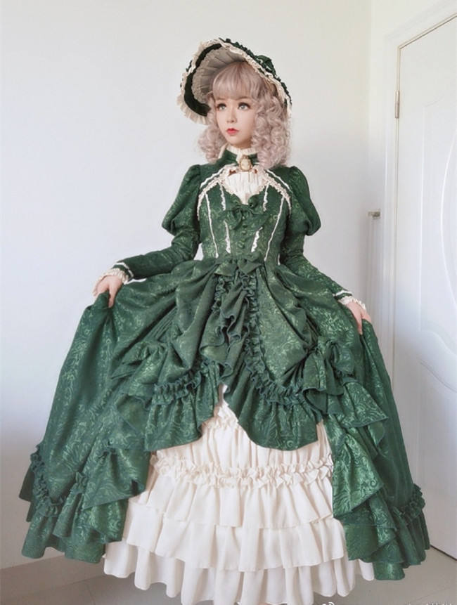 Henrietta Vintage Court OP 3 Lengths -Ready Made