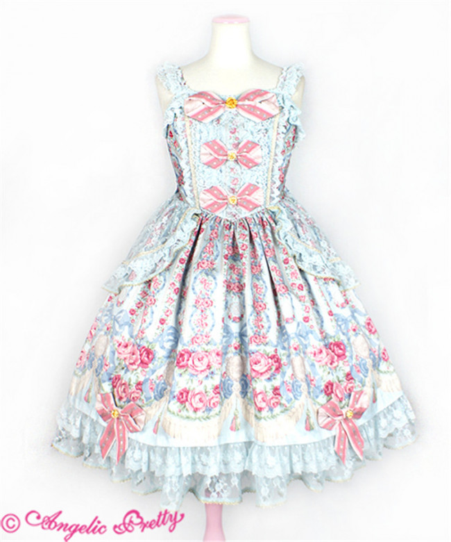 Angelic Pretty Replica~ Rose Princess~ Lolita JSK and OP$56.99 