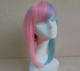 Pink Light Blue Sweet Loilta Straight Wig off